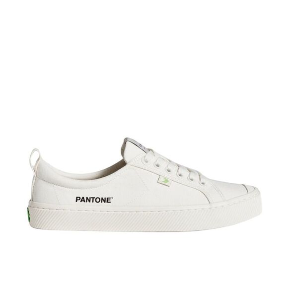 CARIUMA PANTONE WHITE CANVAS SNEAKERS - Picture 1 of 6